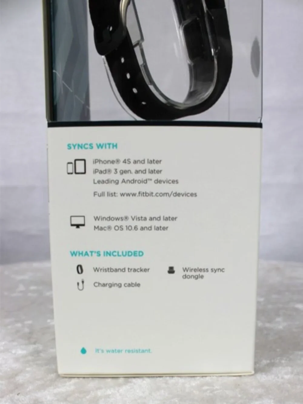 Fitbit Charge HR Heart Rate Activity Wristband Small Black Fitness Tracker NIB